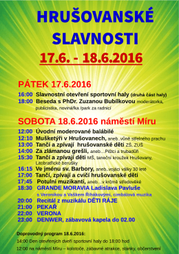 slavnosti 2016