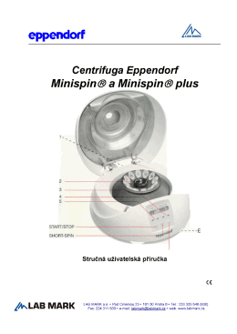 eppendorf - LAB MARK a.s.