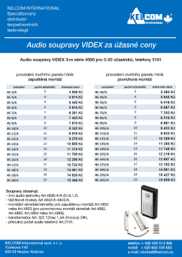 audiosoupravy 3+n