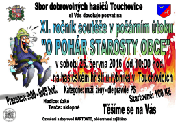 Page 1 Shordohrowolných hasičů louchowice si Vás dovoluje