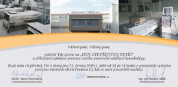 2016 - Nemocnice T&aacute;bor, as