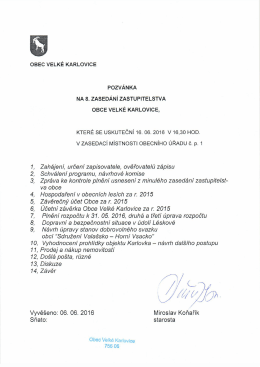 ZO dne 16. 06. 2016