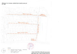 Kanalizační řád - část Staré Ouholice
