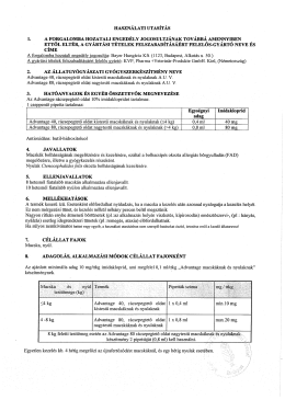 Page 1 A KIS KÖZVETLEN CsoMAGOLÁSI EGYSÉGEKEN (20 ml