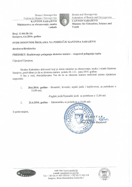 Page 1 Bosnia and Herzegovina Federation of Bosnia and