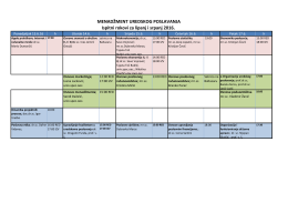 MENADŽMENT UREDSKOG POSLAVANJA Ispitni rokovi za lipanj i