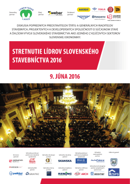 stretnutie lídrov slovenského stavebníctva 2016
