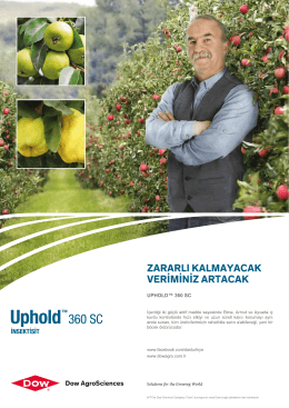 Dow_Uphold_Teknik Fiş_Elma-Armut
