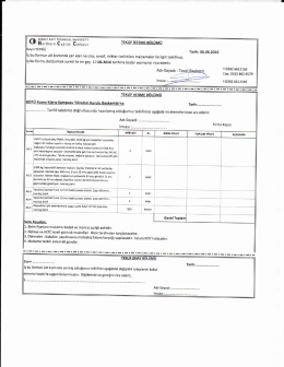 "teklif formu" i&ccedil;in tıklayınız