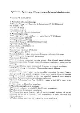 Page 1 Page 2 Page 3 Page 4 Załqcznik Nr 1 Oferta na zakup
