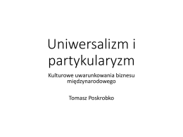 Uniwersalizm i partykularyzm