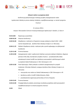 WDN_Konferencja- program - Serwis Biura Edukacji m.st. Warszawy