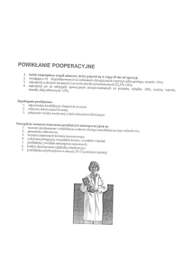 Microsoft Word - powikłania pooperacyjne