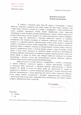 Wójt - Senat RP