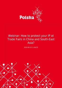 How to protect your IP at Trade Fairs in China and South