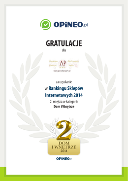 gratulacje - Porcelana24.pl