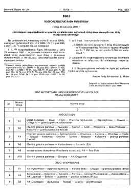 Page 1 Page 2 Dziennik Ustaw Nr 174 — 1 1919 ––– POZ. 1683 i