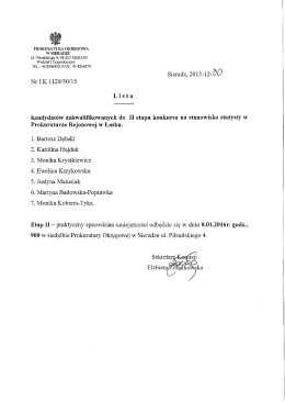 pobierz plik - Prokuratura Okręgowa w Sieradzu