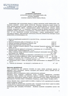 Opis przedmiotu zamówienia