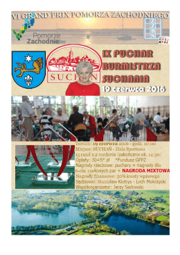 IX Puchar Burmistrza Suchania GPPZ#8