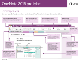 OneNote 2016 pro Mac