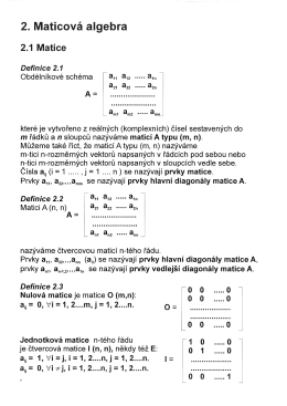 3. Matice - Courseware