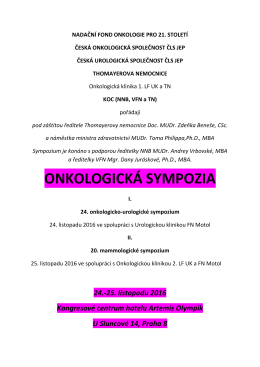 1 oznámení Onkologická sympozia 2016