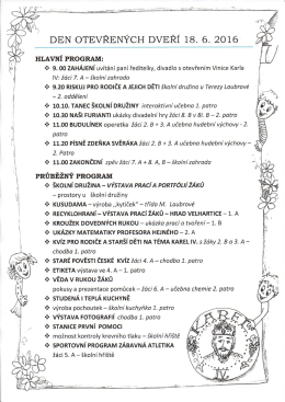 Den otevřen&yacute;ch dveř&iacute;.