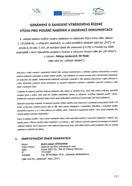 Výzva - Dolní Vítkovice