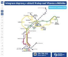 Integrace dopravy v oblasti Kralup nad Vltavou a Mělníka