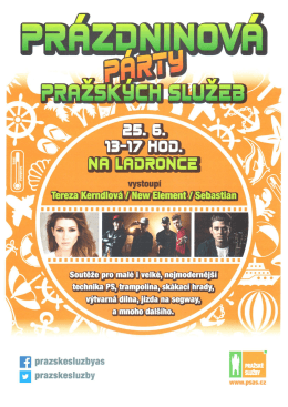 Pr&aacute;zdninov&aacute; p&aacute;rty Pražsk&yacute;ch služeb