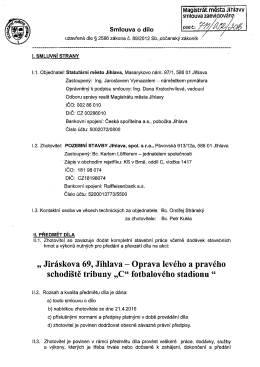 Oprava levého a pravého schodiště tribuny "C" fotbalového