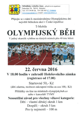 olympijský běh