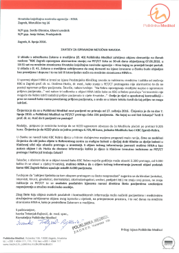 Zahtjev za ispravkom netocnih informacija