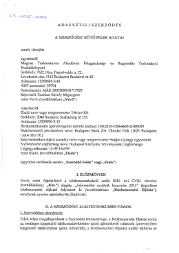 Telvice Kft. - MTA Közgazdaság