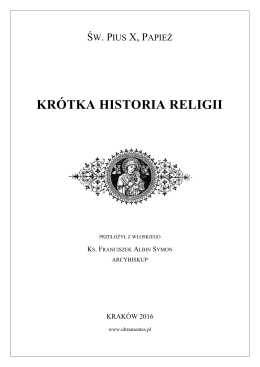 Krótka Historia Religii.