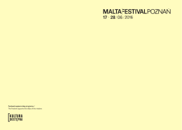 program  - Malta Festival