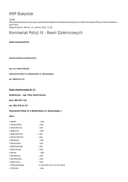 Generuj PDF - KMP Białystok