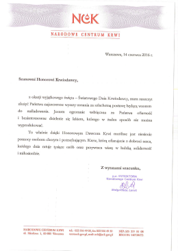 zyczenia dyrektora nck 2016