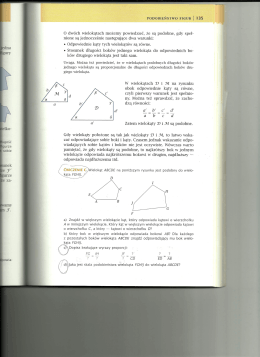 Page 1 O dwóch wielokątach możemy powiedzieć, że są podobne