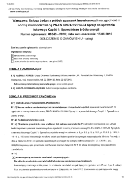 Page 1 15.06.2016 bzp0.portal.uzp.gov.pl/index.php?ogloszenie