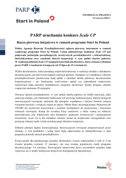 Informacja prasowa plik PDF - PARP-u