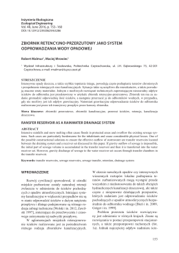 PDF, 2.93 MB - Inżynieria Ekologiczna