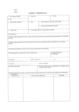 Ankieta Personalna (plik PDF)