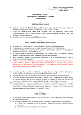 Regulamin zarzadu LGD Dorzecze Łeby 21.08