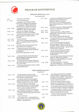 Odnośnik otwierany w nowym oknie Program konferencji ( 133,9