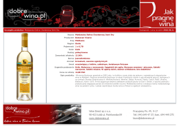 Szczegóły produktu | Moldawska Dolina Chardonnay
