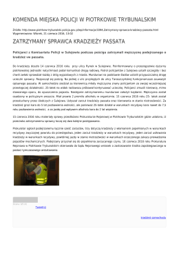 Generuj PDF - Komenda Miejska Policji w Piotrkowie Trybunalskim