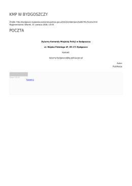 Generuj PDF - KMP w Bydgoszczy