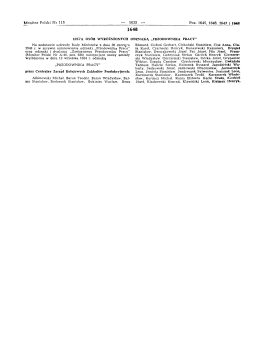 Page 1 Monitor Polski Nr 1 15 ---- 1635 – Poz. 1645, 1646, 1647 i